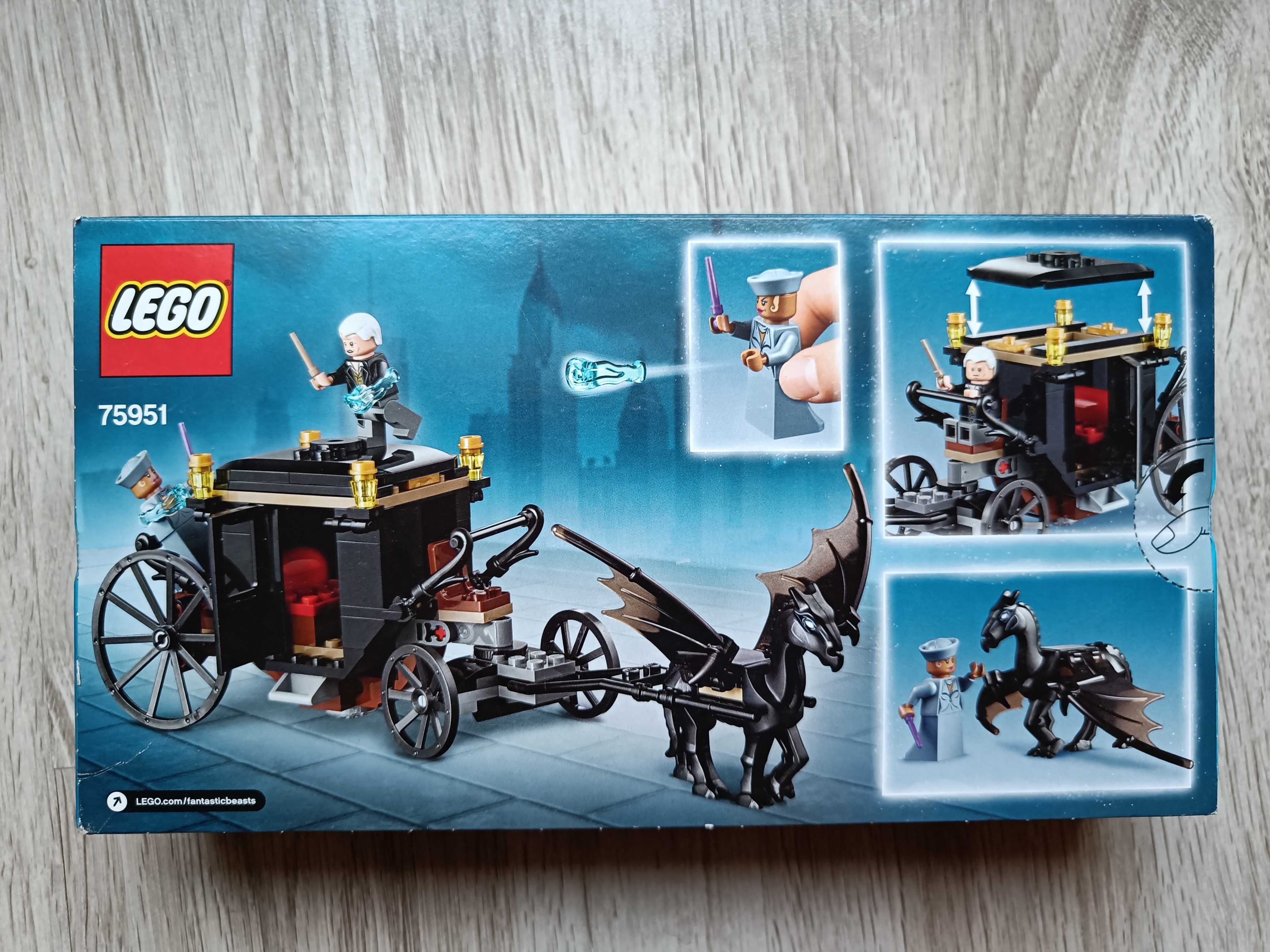 NOWE Klocki Lego 75951 Fantastic Beasts - Ucieczka Grindelwalda