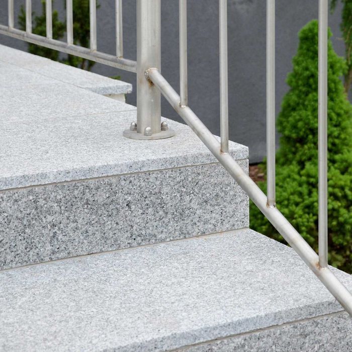 Płytki Szary Granit Płomień 60x60x2 Granitowe Płyty Taras jak Strzegom