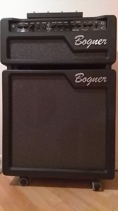 Bogner Alchemist tube guitar amp. Head and cabin.