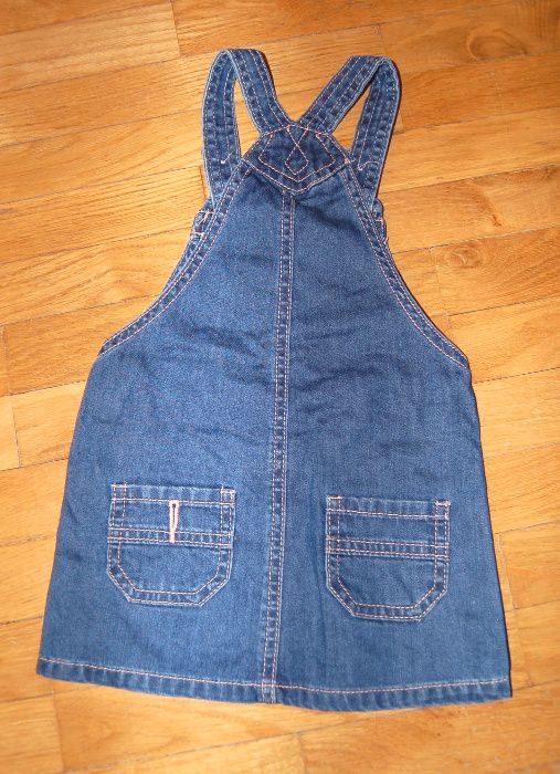 sukienka jenasowa 12-18 miesięcy Denim