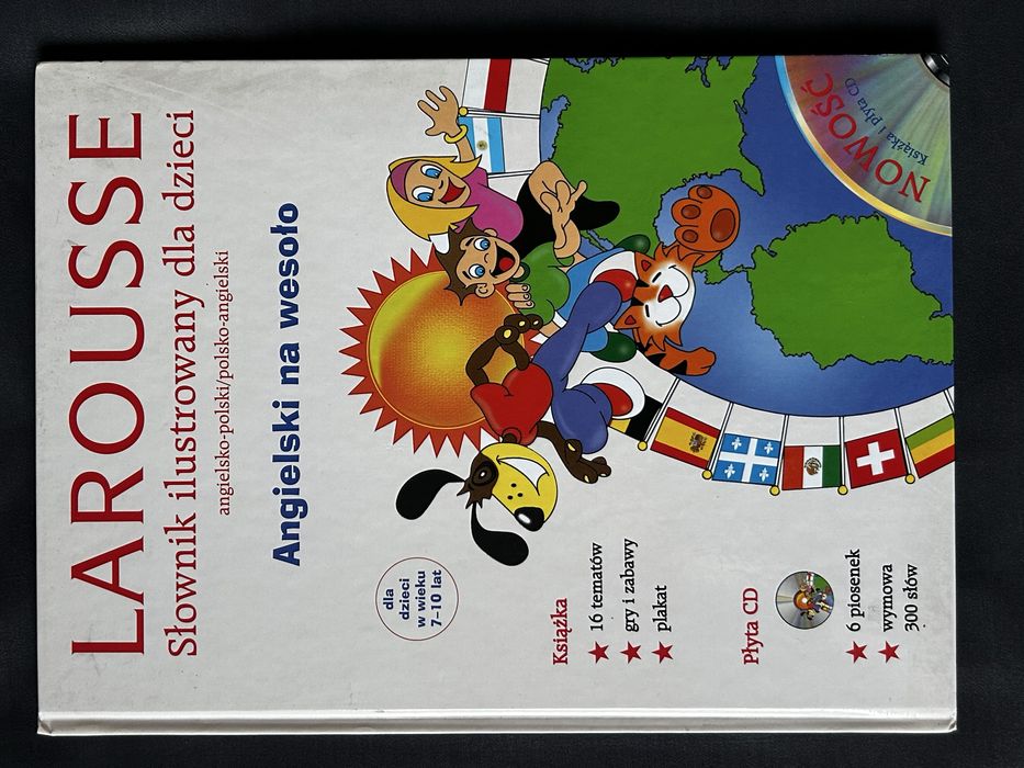 Larousse Słownik ilustrowany dla dzieci. Angielski na wesoło