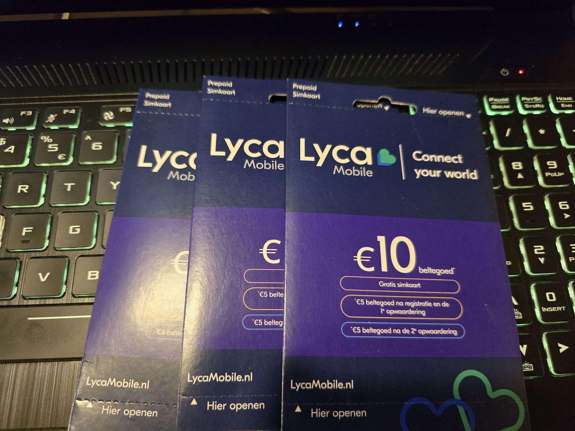 SIM Lyca Mobile NL Holandia