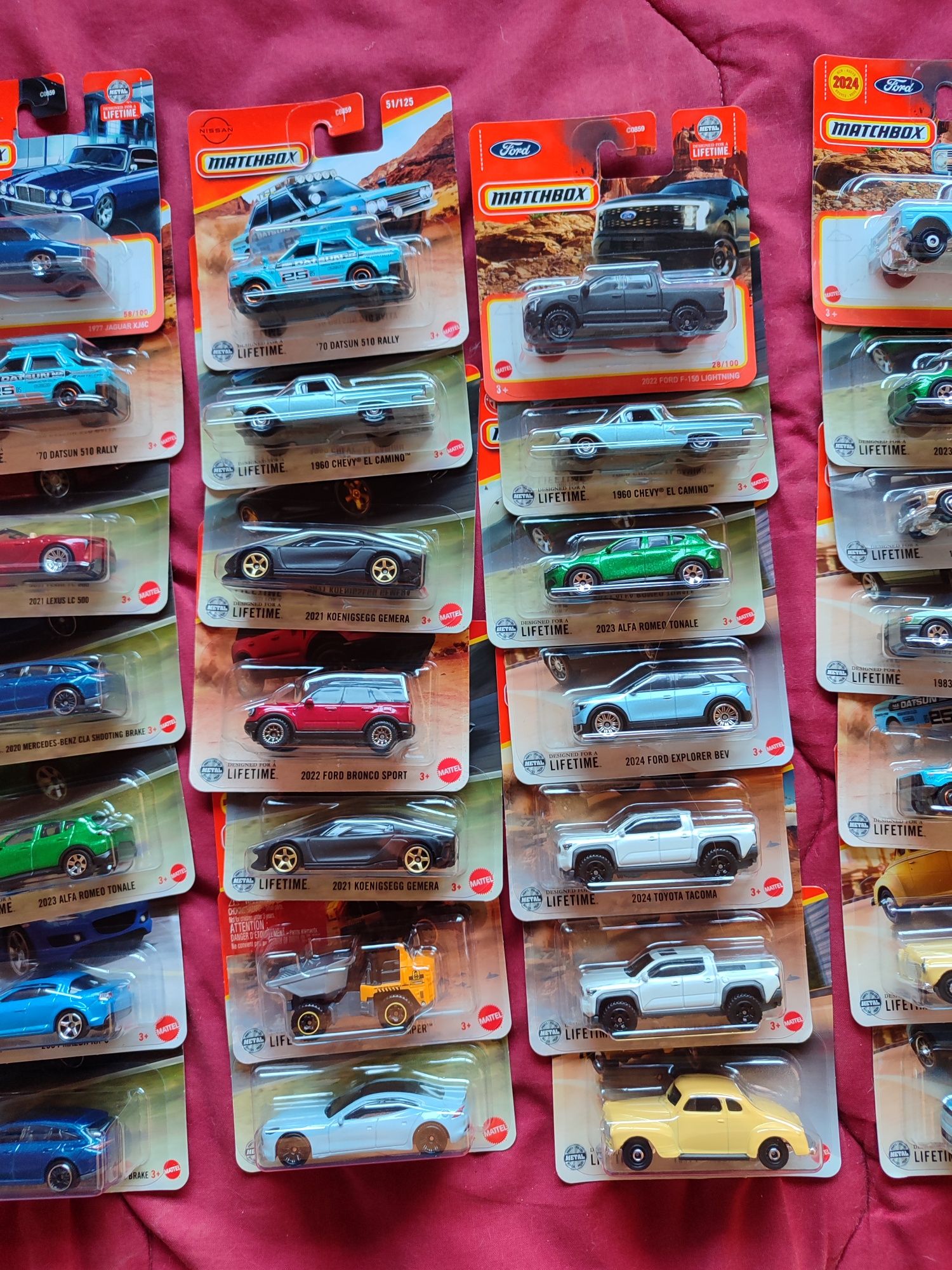 Mattel Matchbox vários modelos