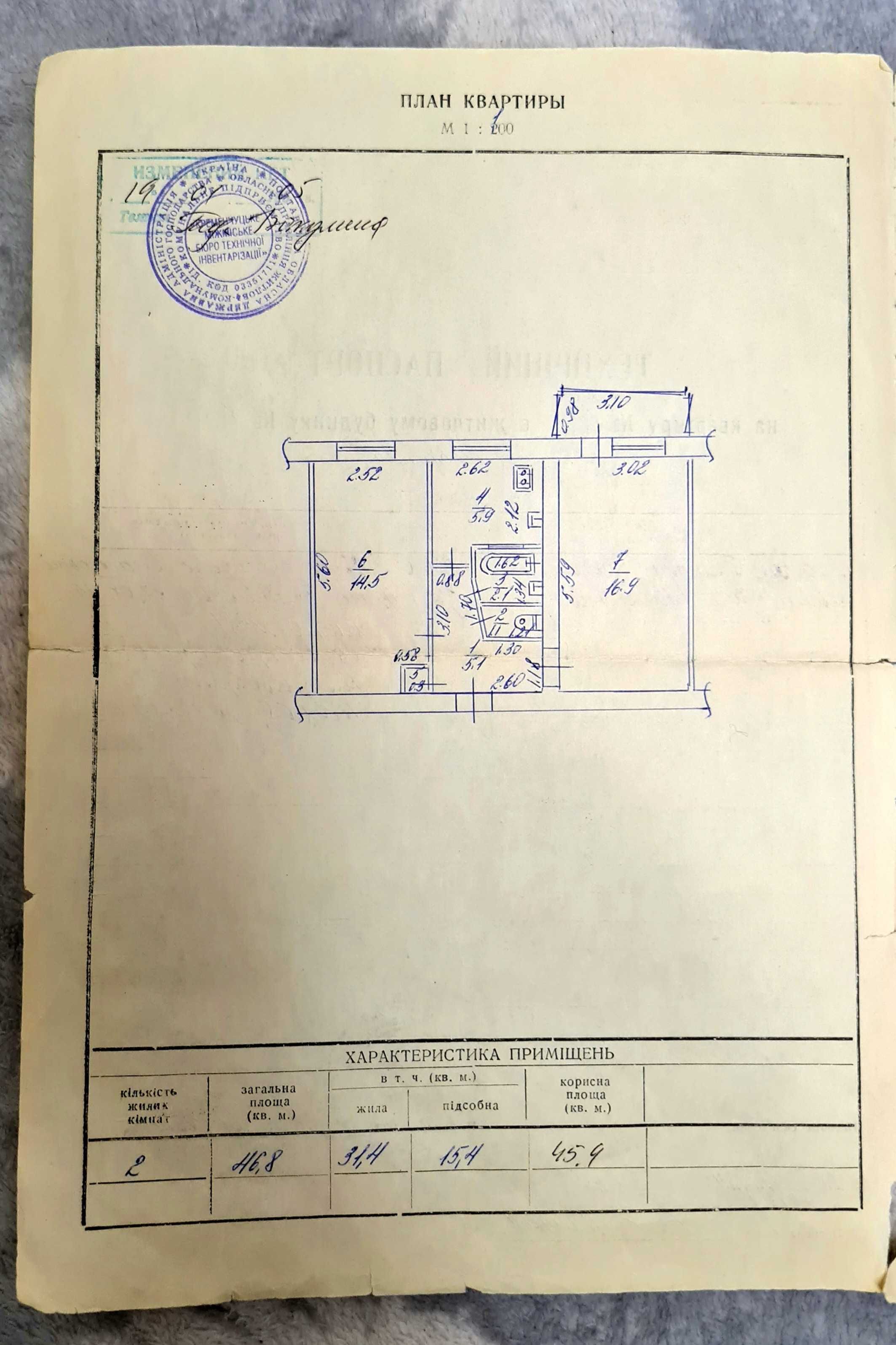 Продаж 2-кімнатної квартири по вул. Гірників, 3