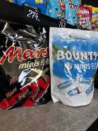 Батончики Mars Bounty minis travel лімітовані