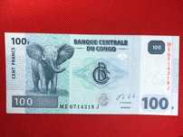 Congo 100 Francs 2013 UNC