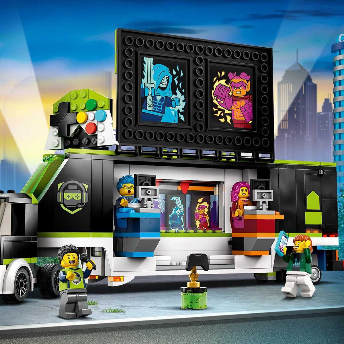 LEGO CITY 60388 CIĘŻARÓWKA na turniej gier klocki