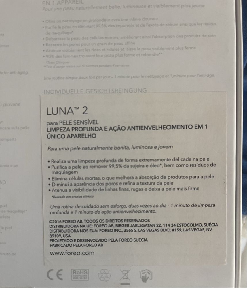 Foreo luna 2 for sensitive skin
