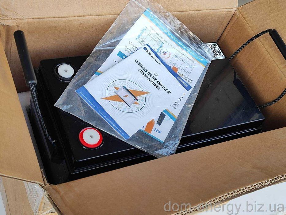 Гарантия 2 года Аккумулятор LiFePo4 100Ah 24В v Литий-железо-фосфатный