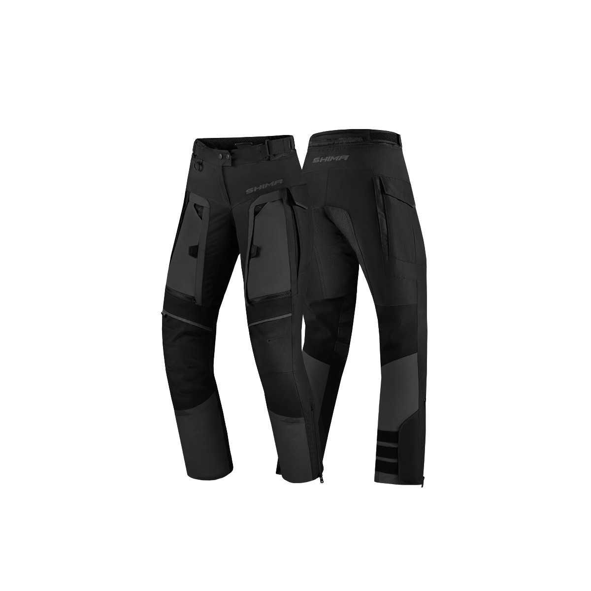 Spodnie motocyklowe damskie SHIMA HERO 2.0 LADY PNT BLK