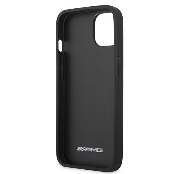 Etui Skórzane Mercedes-AMG iPhone 13 Mini, Czarny