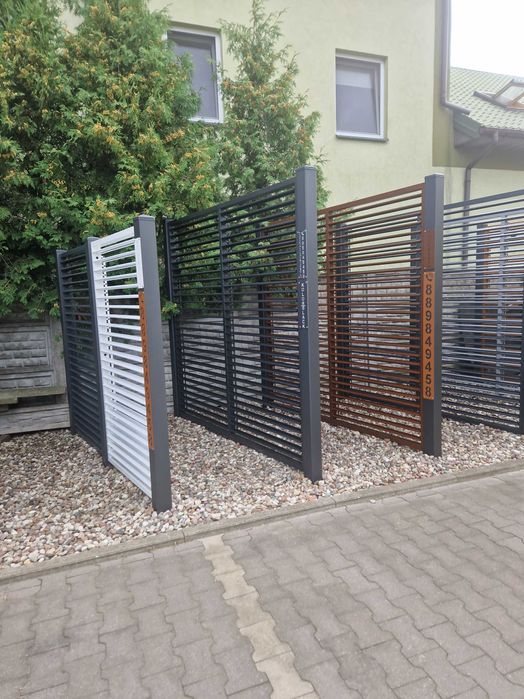Panele żaluzjowe ,ruchoma deseczka. żaluzje metalowe pergola. altanka