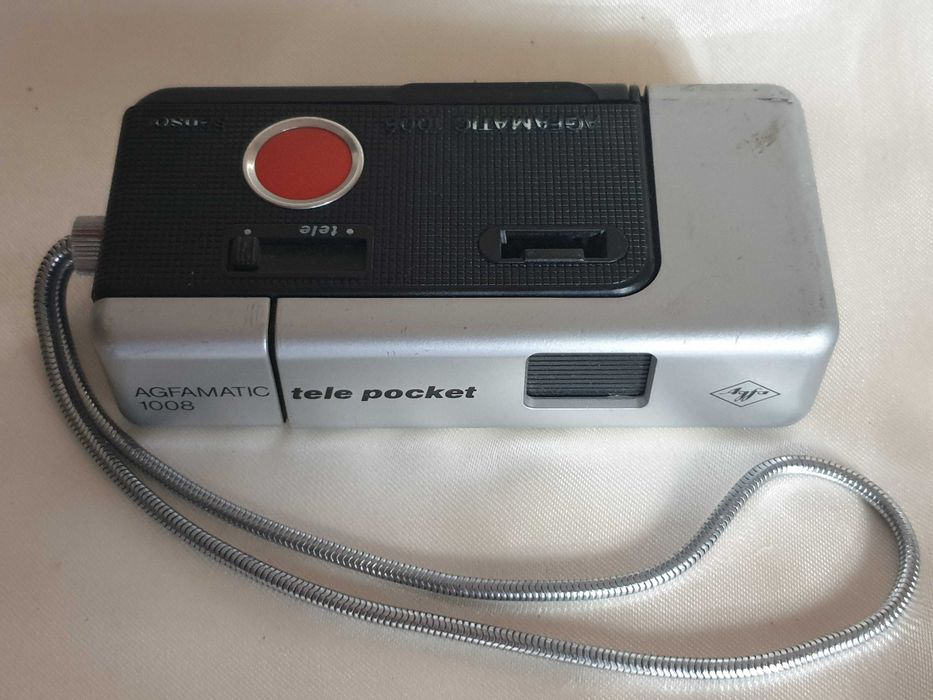 Câmara Fotográfica AGFA Agfamatic 1008 Tele Pocket Sensor – Vintage