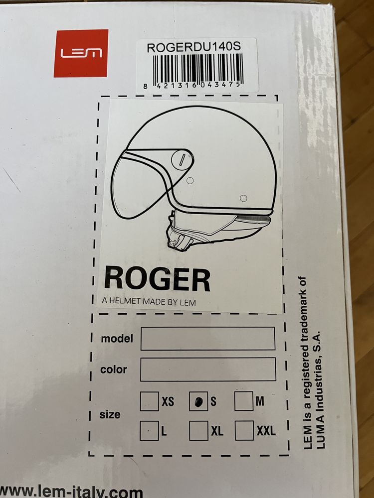 Kask skuter motocykl Lem Roger