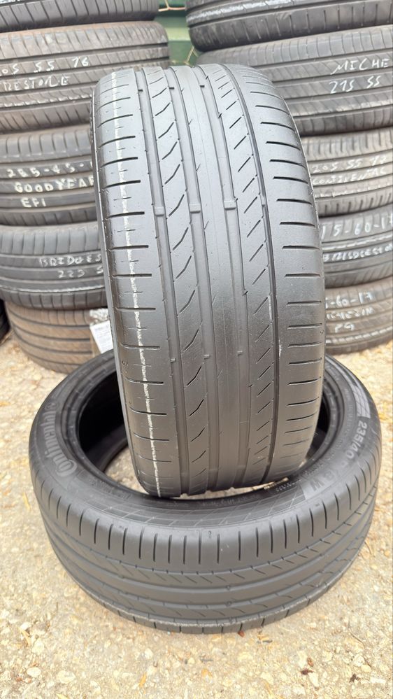 Pneus 235/40r18 Continental ContiSportContact5 com 70% piso