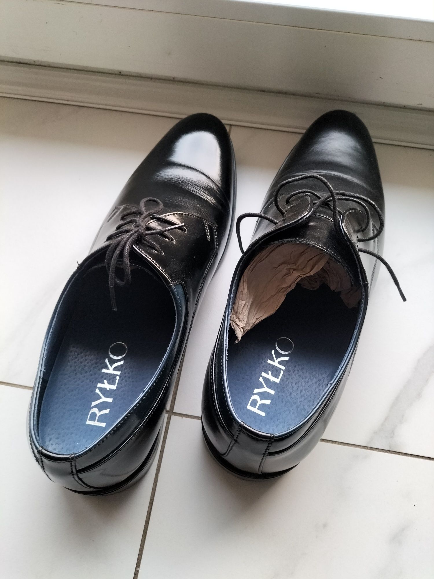 Eleganckie półbuty męskie Ryłko