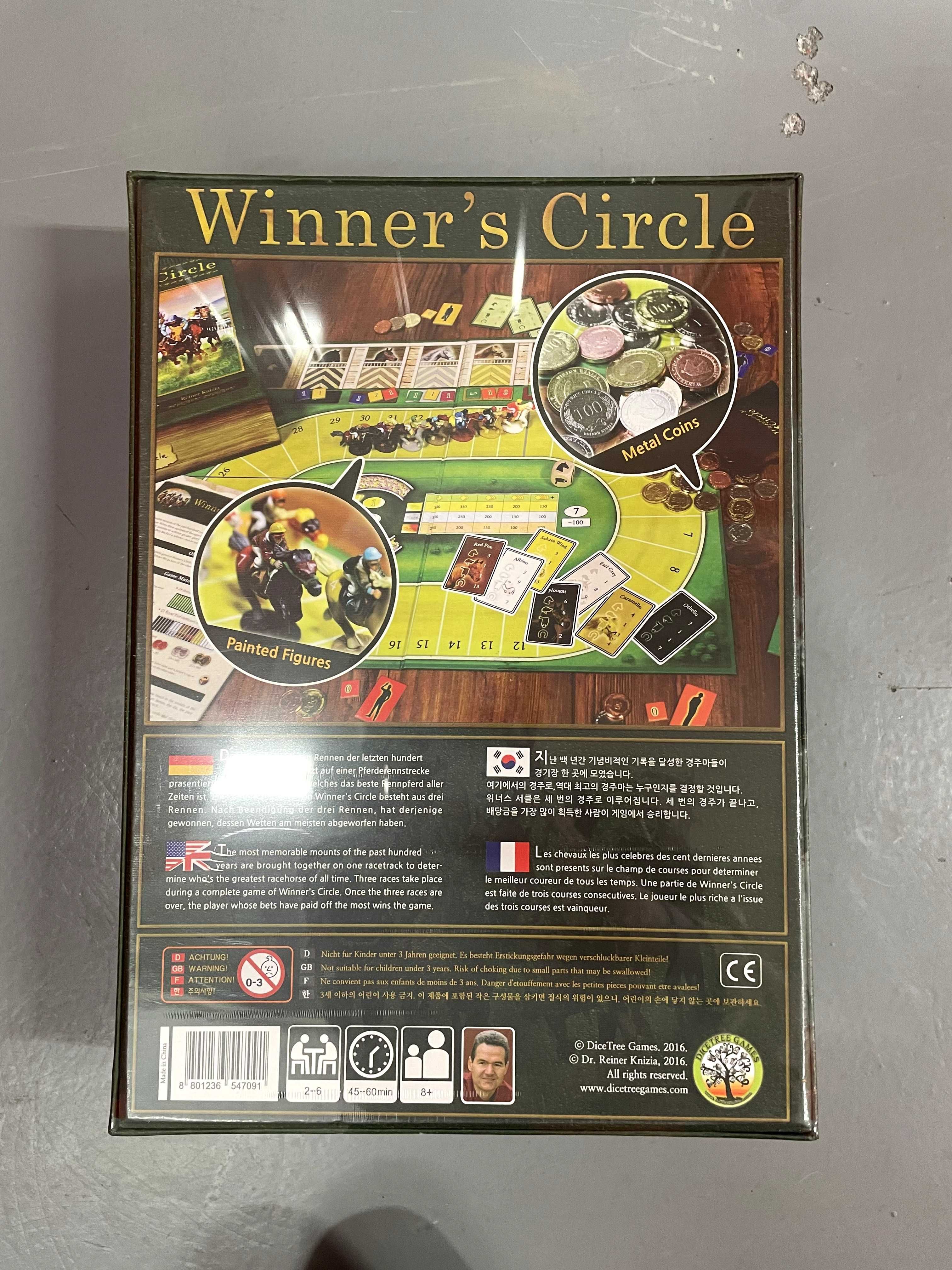 Winner's Circle Dicetree gra planszowa Reiner Knizia (EN)