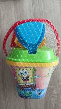 NOWY zestaw wiaderko Spongebob