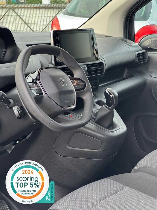 Peugeot Partner 3 lugares 2021 C/ 22 mil kms