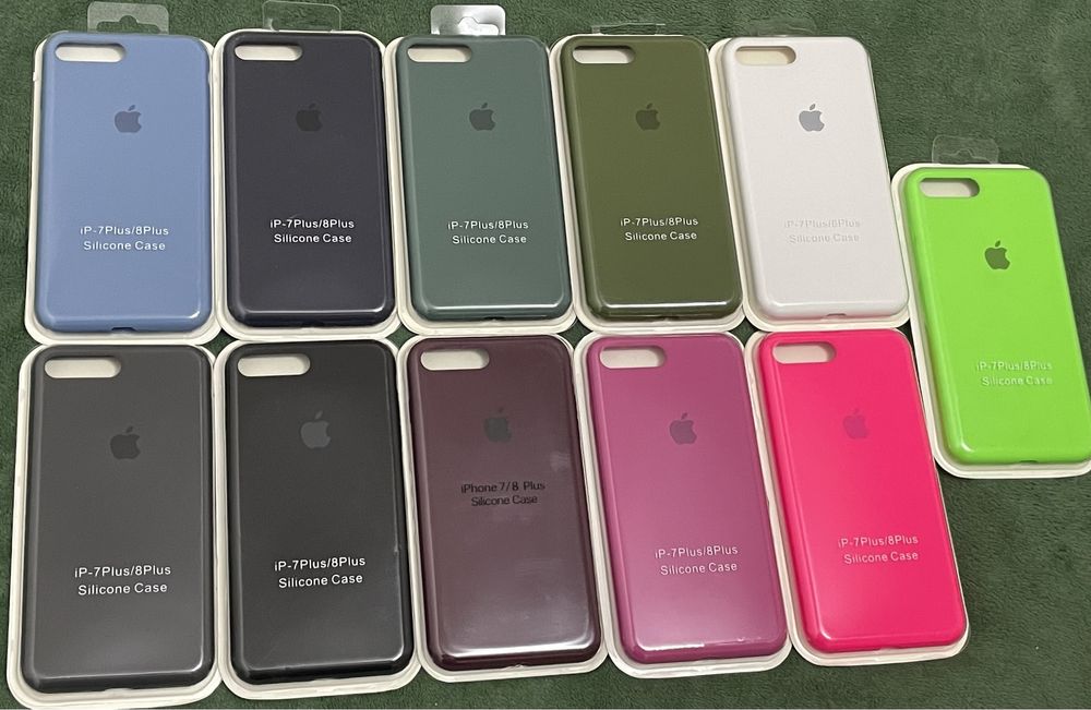 Чехол бампер силикон silicon iPhone 6 7 7 plus 8 8 plus X Xs Xr Xs