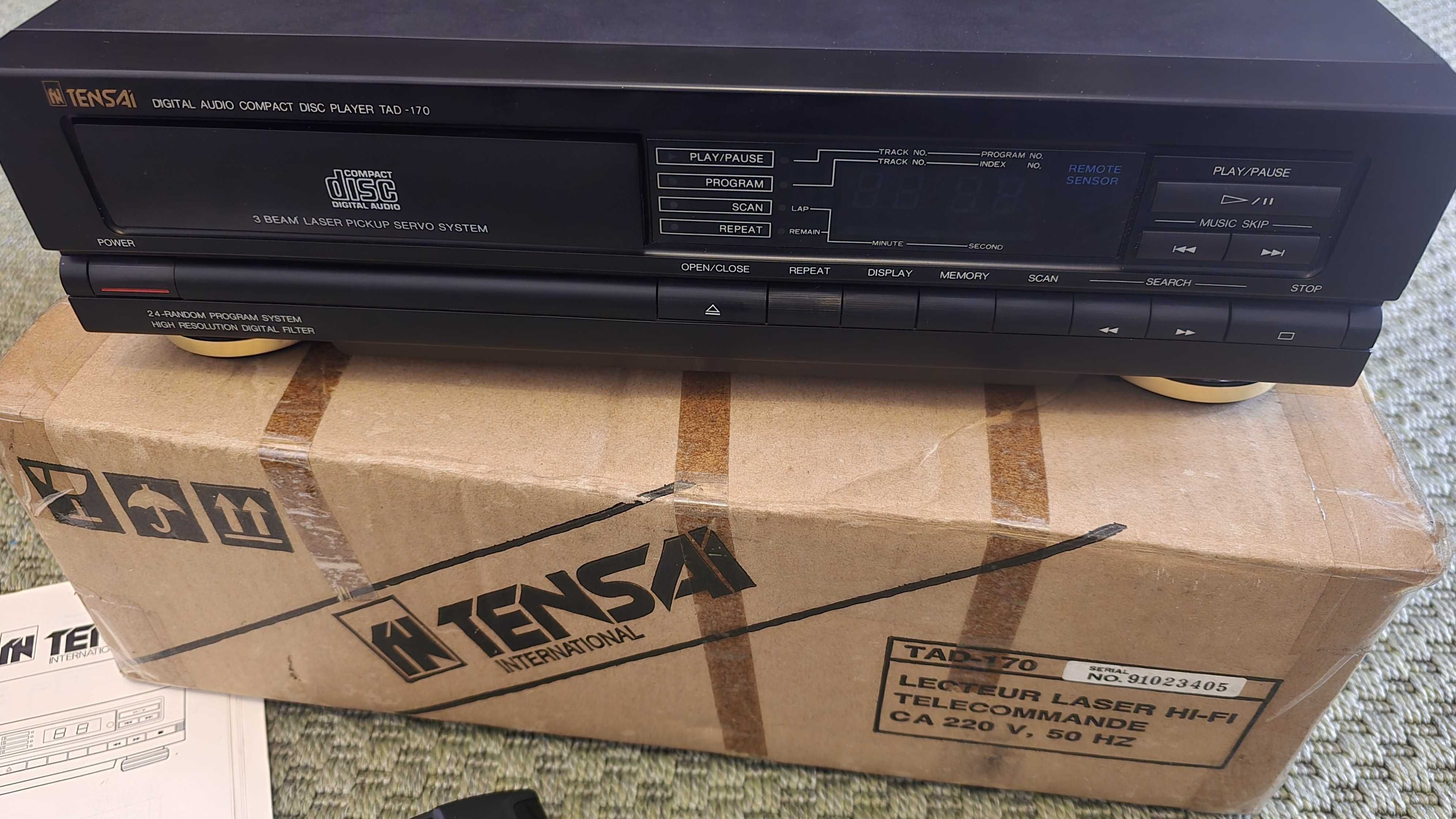 Leitor CD Tensai Tad-170 - HIFI