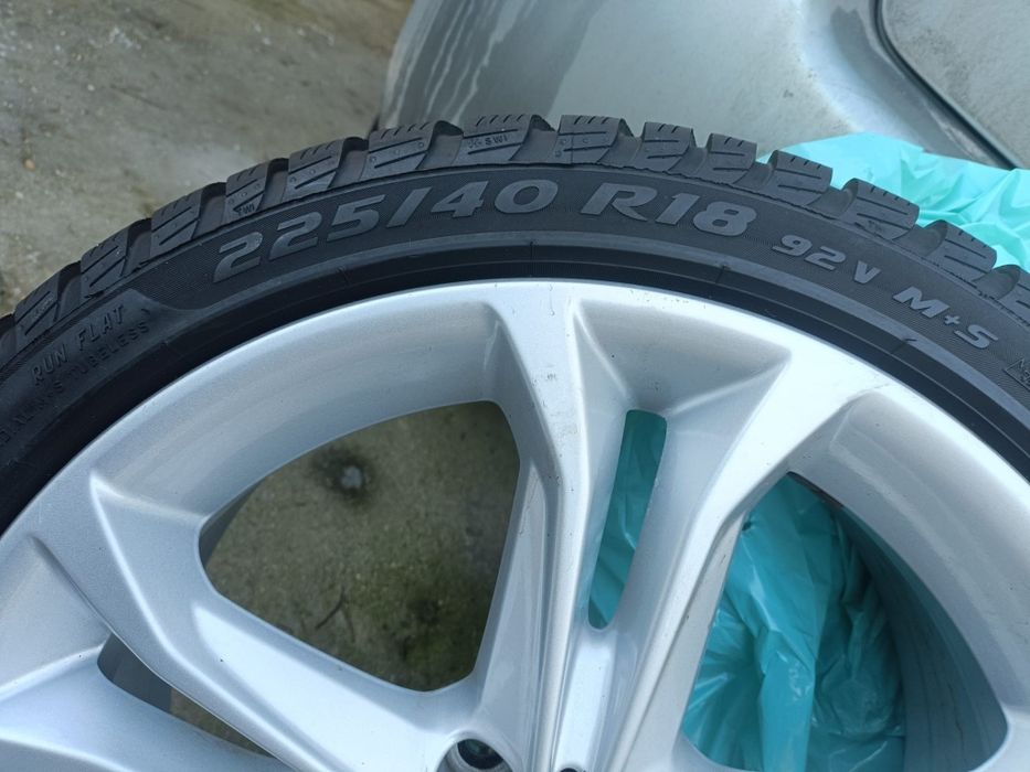 Opony zimowe +felgi 5x120 BMW