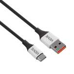 Kabel VIDVIE CB4014 USB/Type C 2.4A, 1m czarny, Vidvie