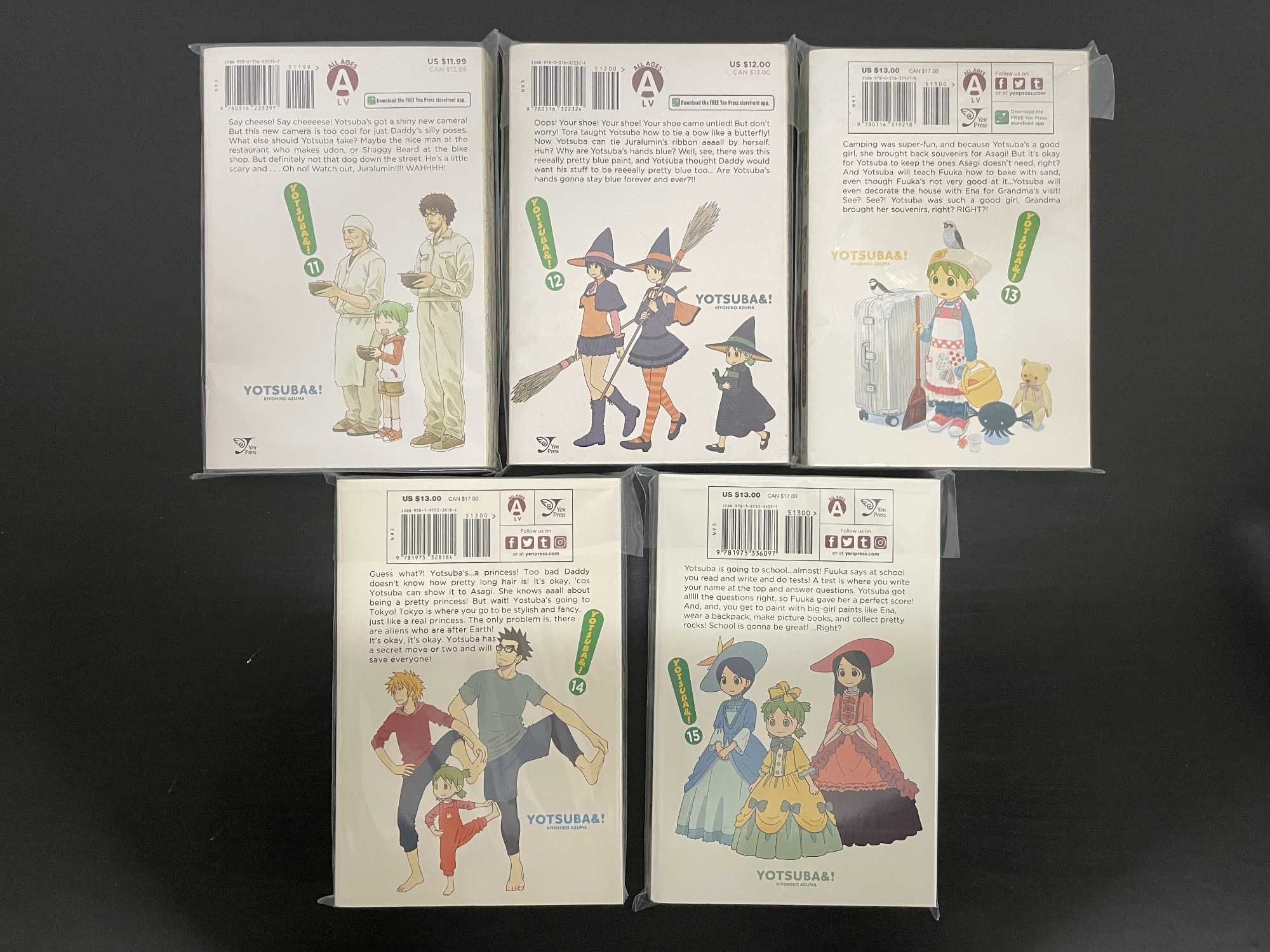 Yotsuba! - Yen Press - [1-15] - Inglês