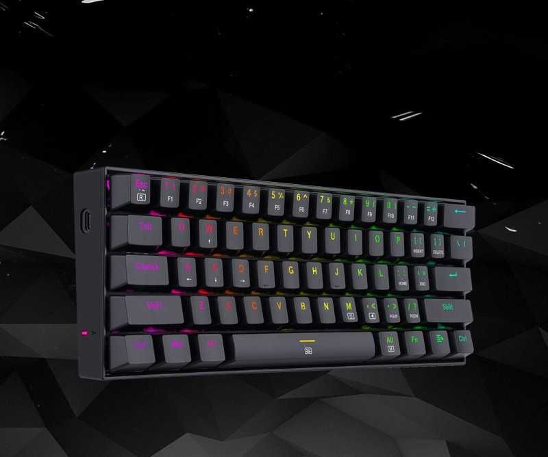 Механічна Клавіатура:Redragon K630 Dragonborn 60%