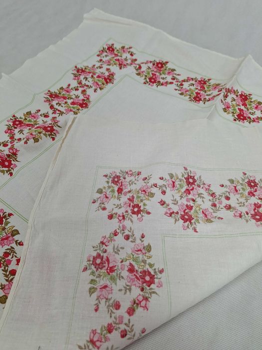 obrus serweta PRL vintage