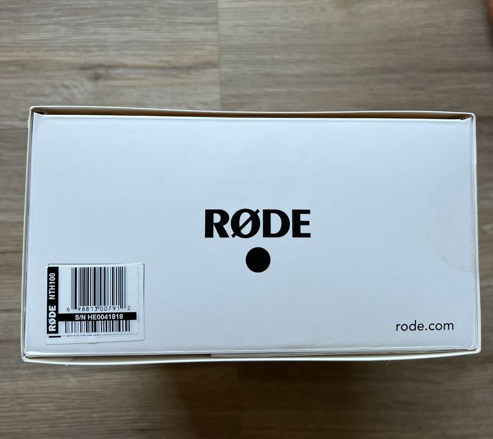 Rode NTH-100 słuchawki studyjne nowe