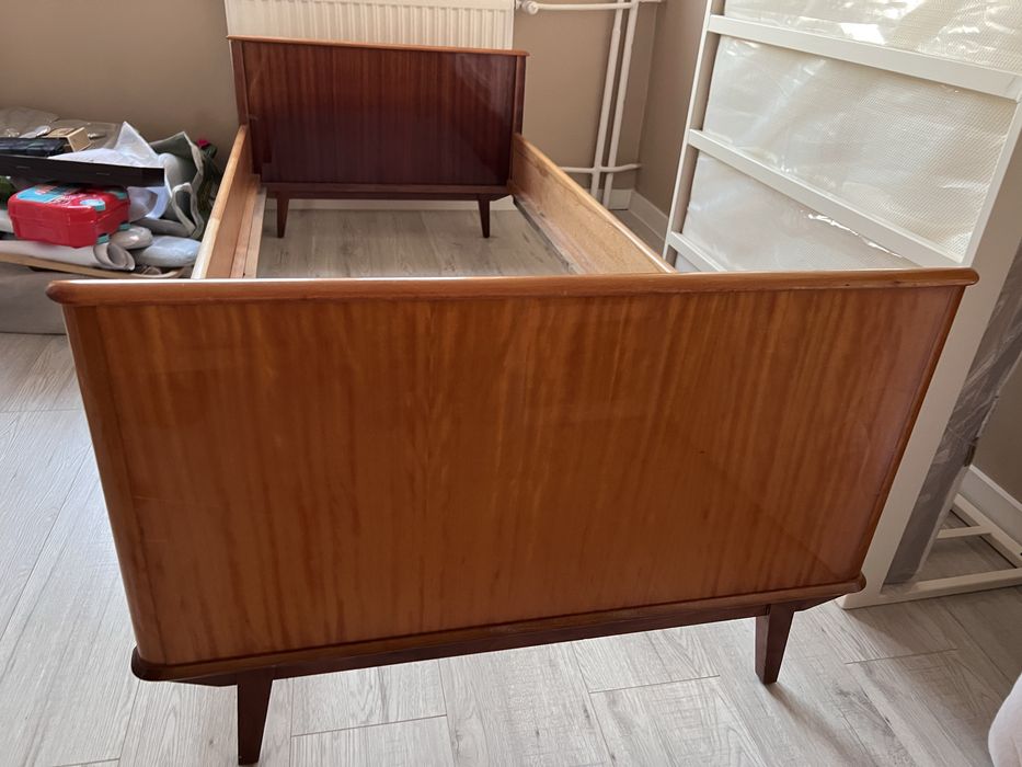 Łóżko prl vintage