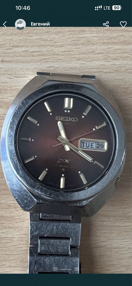 Часы Seiko DX  колекцыонные 1968г