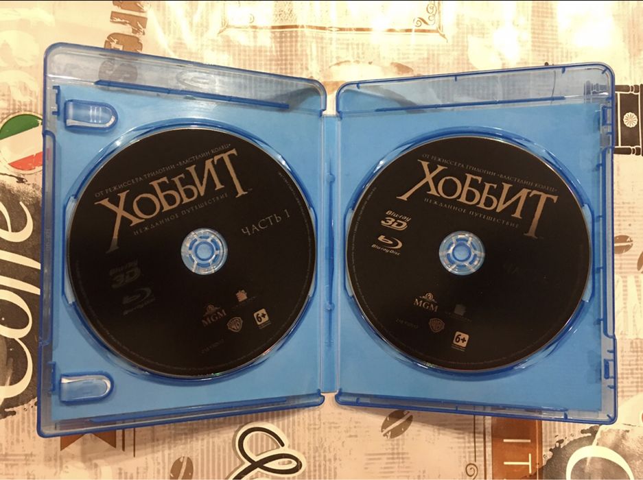 Великий Гэтсби/Хоббит:Нежданное Путешествие 3D Blu-Ray!