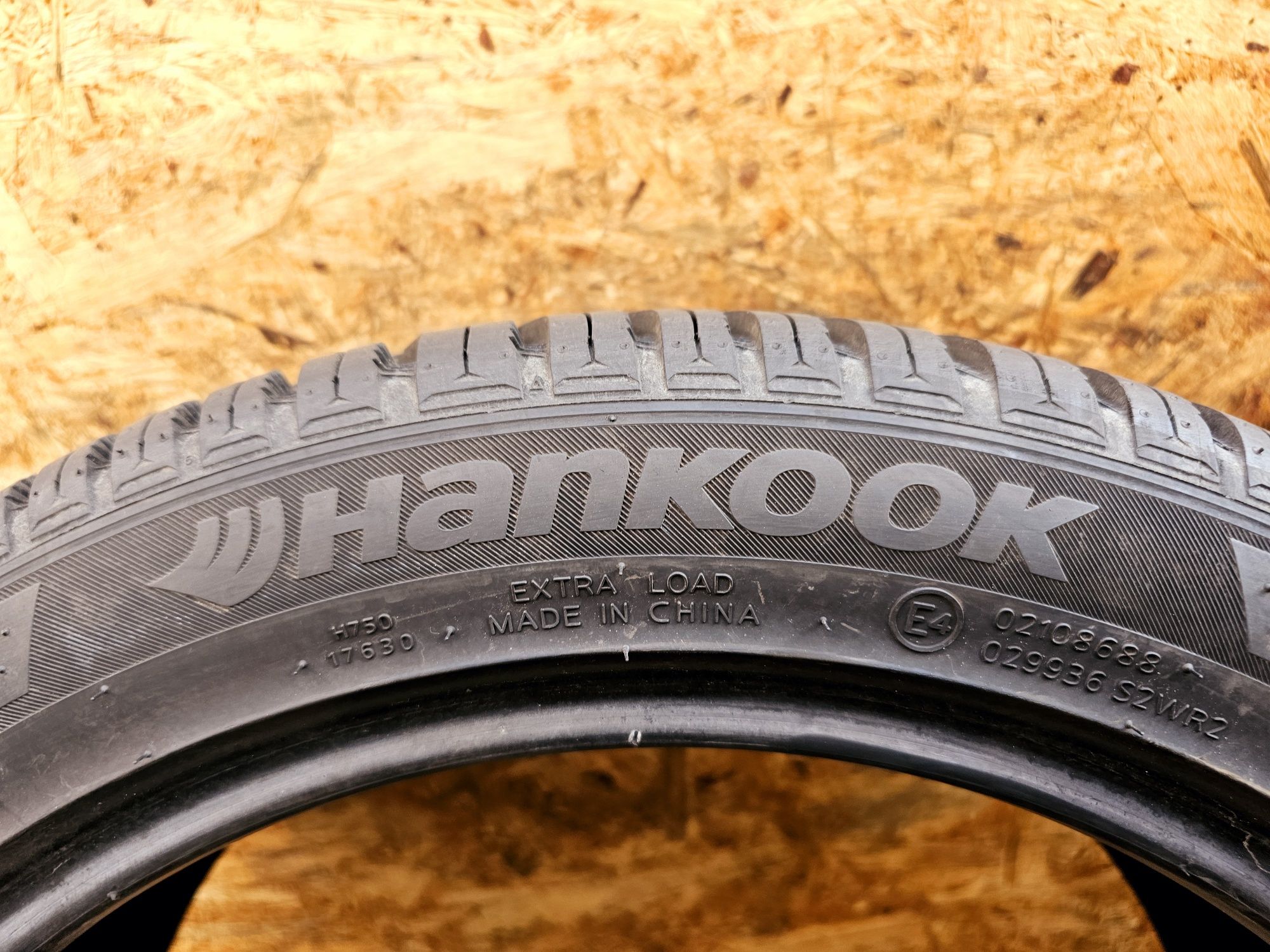 BDB Stan!!  7mm. 225/45 r17 Hankook Kinergy 4S.  Całoroczne.  3419