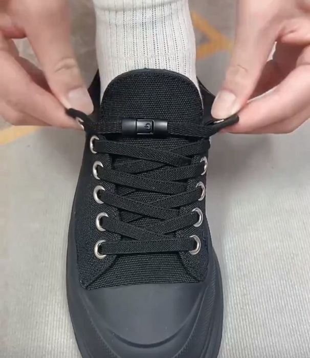 Sznurówki z magnetycznym zapięciem