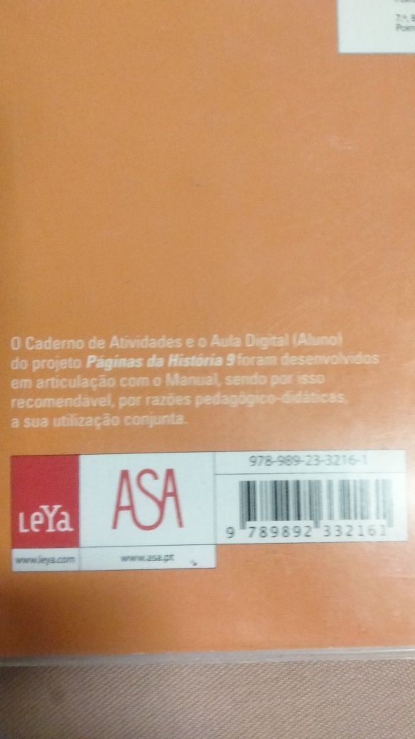 História 9 caderno de atividades
