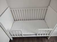 Łóżeczko dziecięce woodies modern cot 120x60 materac poduszka