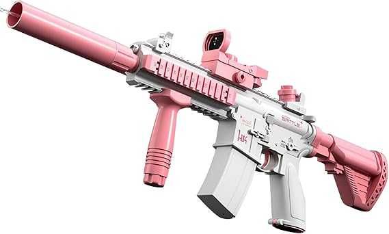 Elektryczny pistolet M416 na wodę dla dorosłych i dzieci, 500 ml