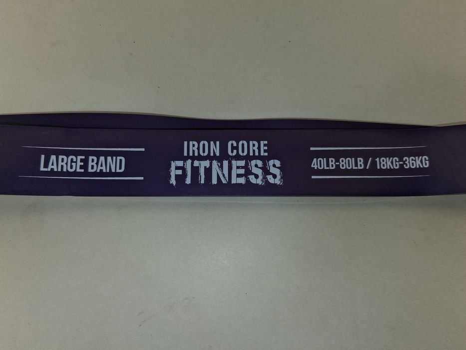 N022 Guma Taśma Oporowa Power Band Fioletowa 18KG-36KG