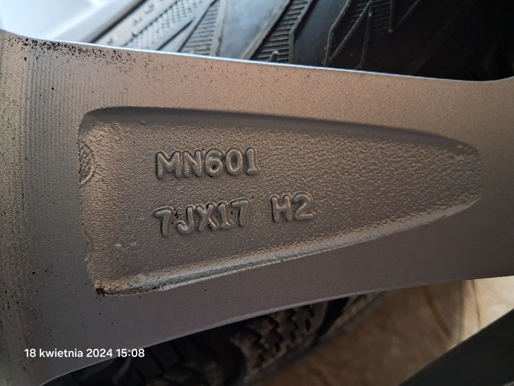 Felgi aluminiowe 17 5x114.3 Kia Sportage Hyundai Tucson Honda CR-V