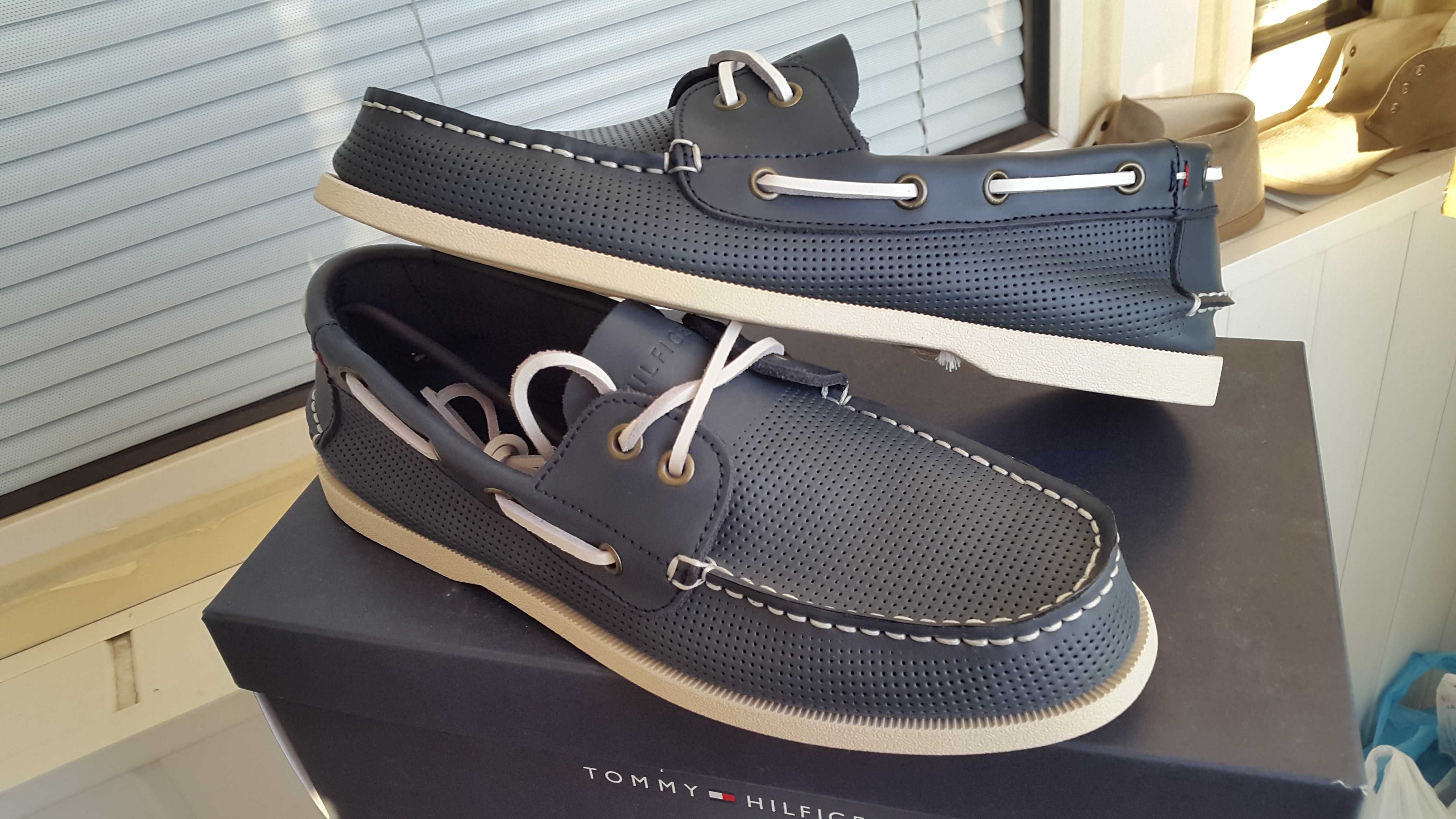 Tommy Hilfiger Оригинал Новые Кожаные Кроссовки OLX Доставка TH 43