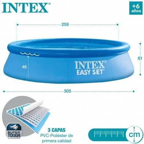 Piscina INTEX 305x61cm e capacidade de 3.077L  *NOVAS* Promo Verão