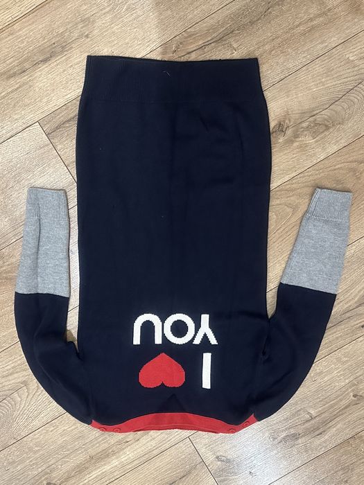 sukienka sweterkowa dziewczęca na długi rękaw firmy GAP