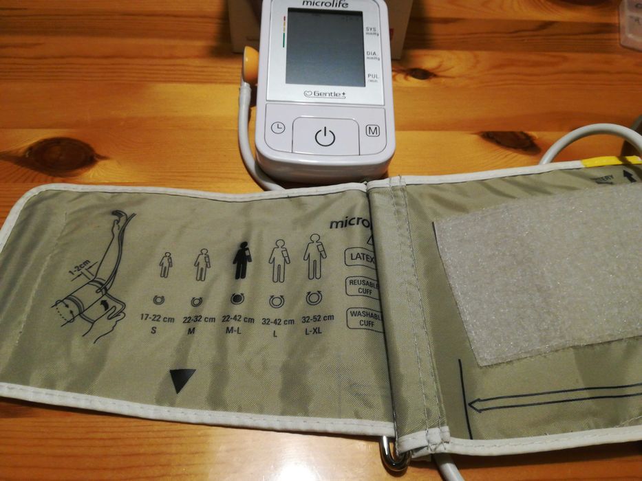 Cisnieniomierz automatyczny z technologią Gentle+