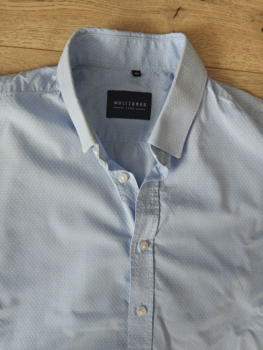 Wólczanka błękitna koszula 40/176