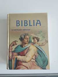 Książka pt. "Biblia w historiach i obrazach"