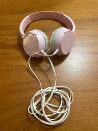 Headphones Sony rosa pastel