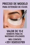 Modelos para extenção de pestanas.