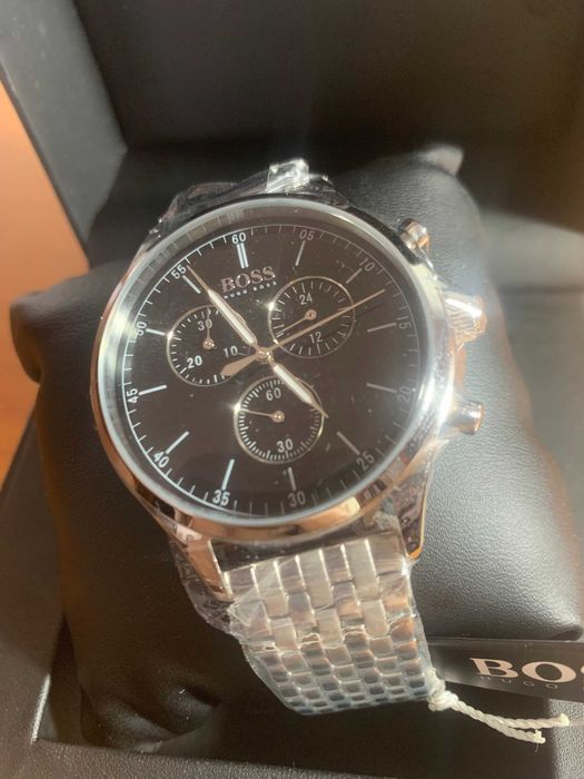 Relógio Hugo Boss Prateado & Preto